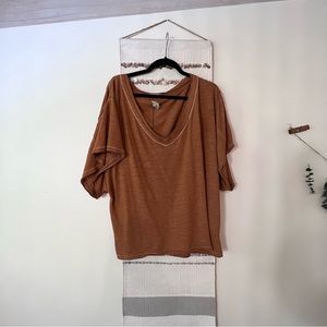 Oversized Free People Tunic Tee